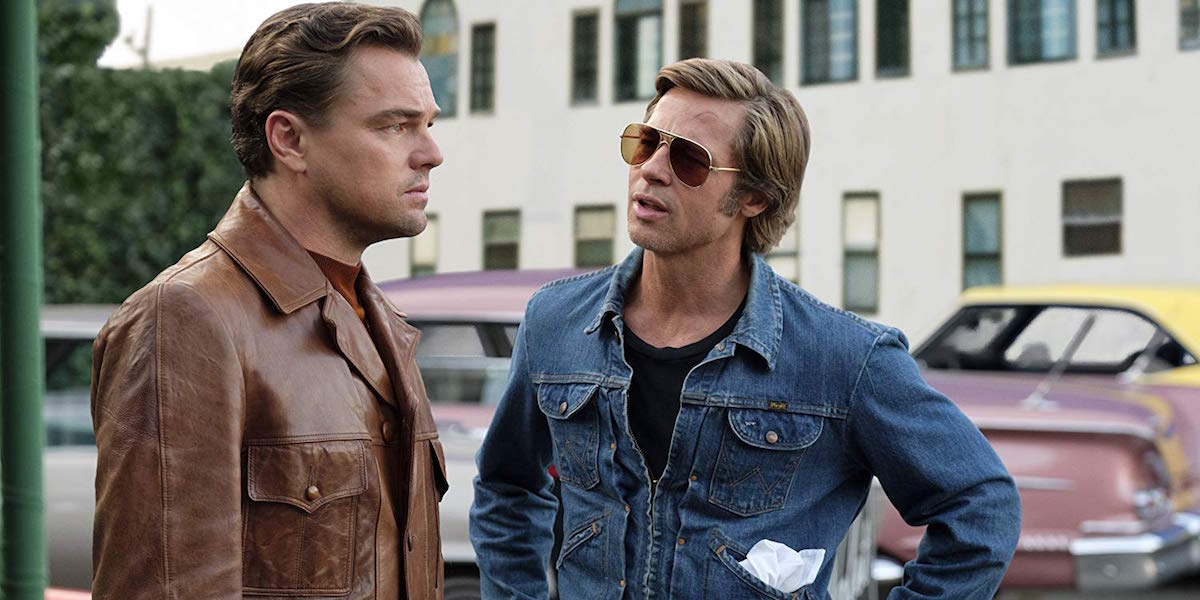 Leonardo DiCaprio and Brad Pitt in Once Upon a Time in Hollywood