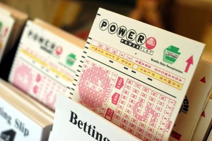 A Powerball form.