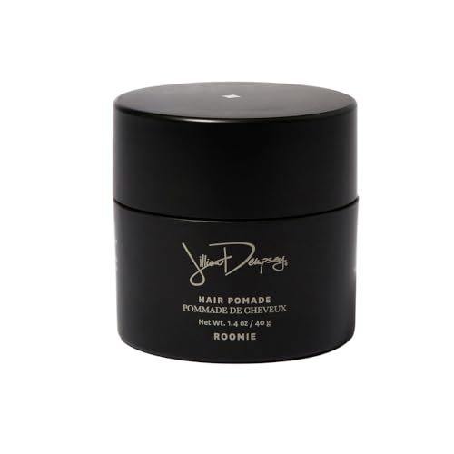 Jillian Dempsey Roomie Hair Pomade: Hair Styling Wax for Men & Women, for Definition, Texture and Hold, Solid Wax That Melts Into a Soft Pomade I Vegan, Clean Beauty