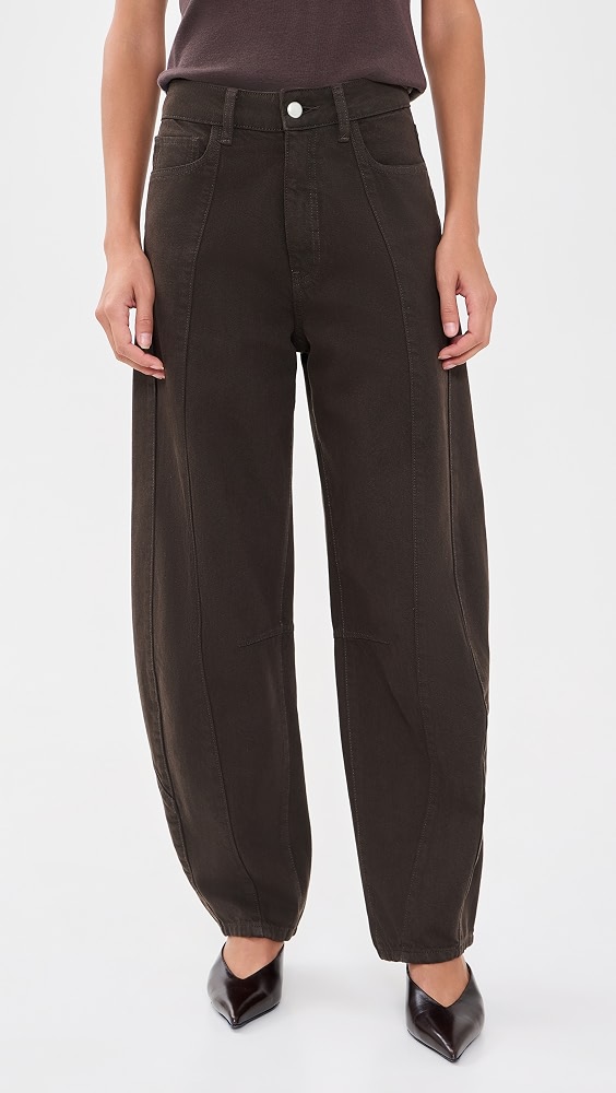 Miro Barrel Jeans - Tobacco (highluxe)