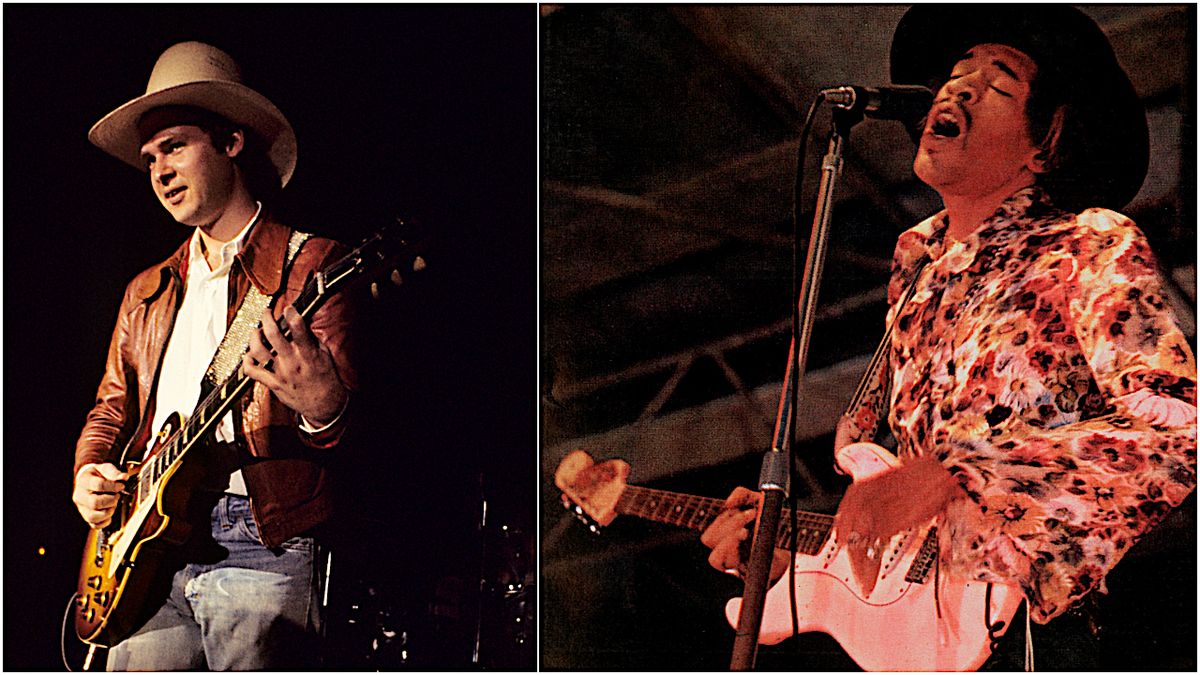 Billy Gibbons and Jimi Hendrix