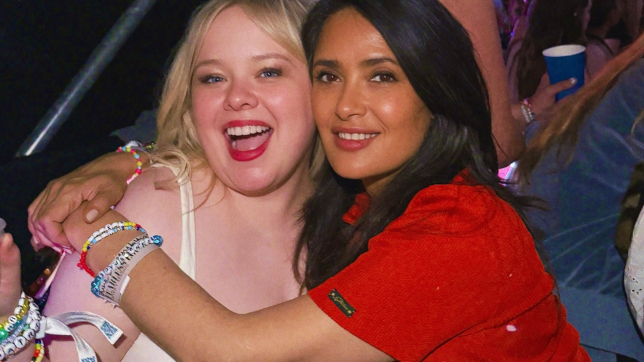 Nicola Coughlan and Salma Hayek