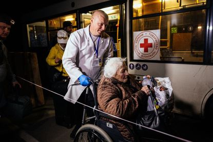 Mariupol evacuees