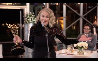 Catherine O'Hara wins for Outstanding Actress in a Comedy series for 'Schitt's Creek'