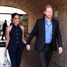 Prince Harry and Meghan Markle on tour in Columbia