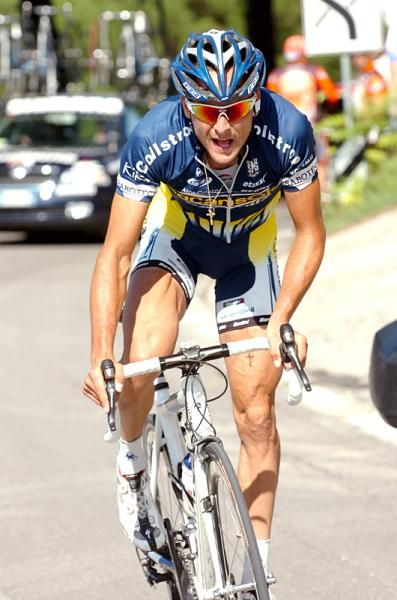 Johnny Hoogerland (Vacansoleil) attacked on the key climb, but couldn't hold off the chasers.