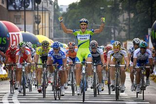 Jacopo Guarnieri (Liquigas) wins Tour of Poland stage three