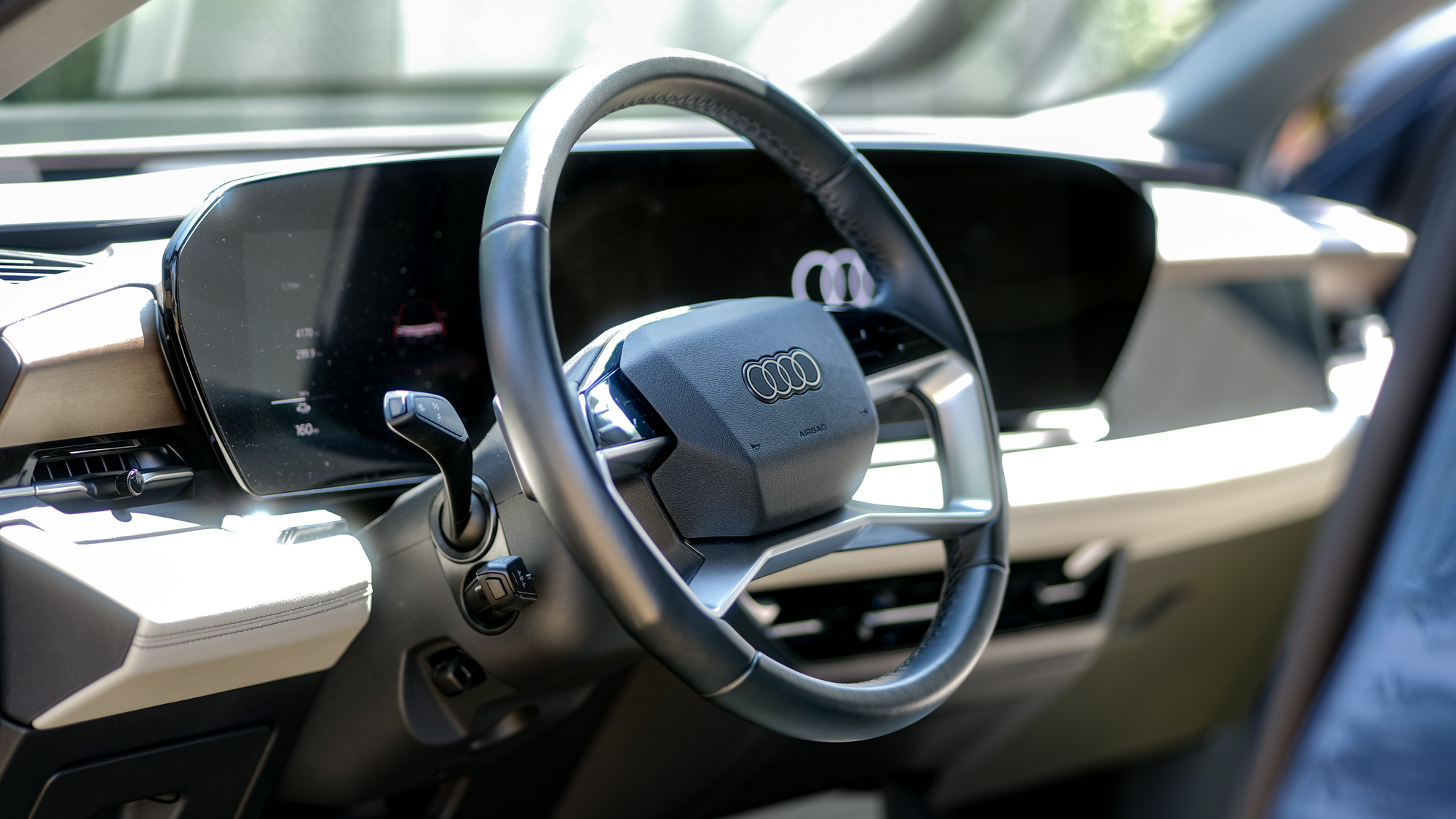 2025 Audi Q6 e-tron test drive.