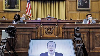 Mark Zuckerberg testifies before the House Judiciary Subcommittee © GRAEME JENNINGS/POOL/AFP via Getty Images