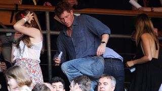 Prince Harry attends the Help The Heroes Concert in 2010