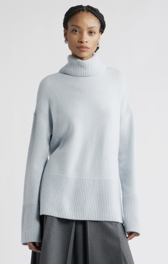 Nordstrom, Wool & Cashmere Turtleneck Sweater (Was $230) 