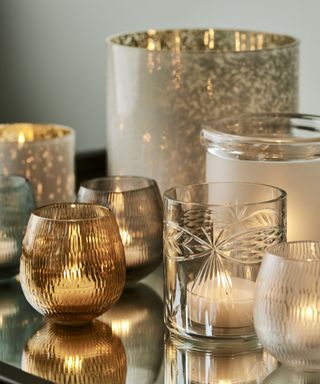 Glass candles from Neptune