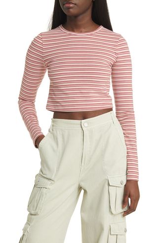 Crewneck Crop Top