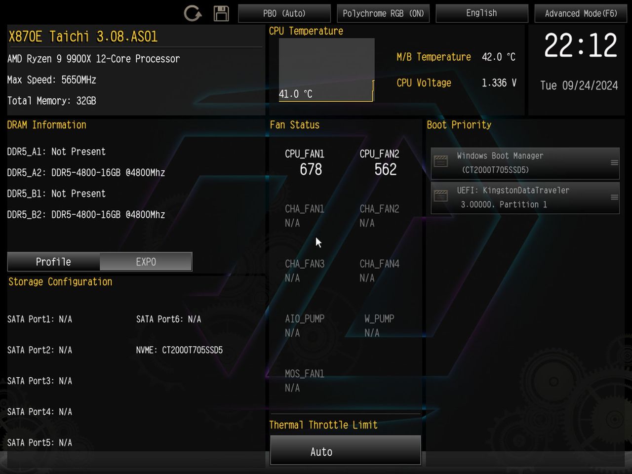 ASRock X870E Taichi
