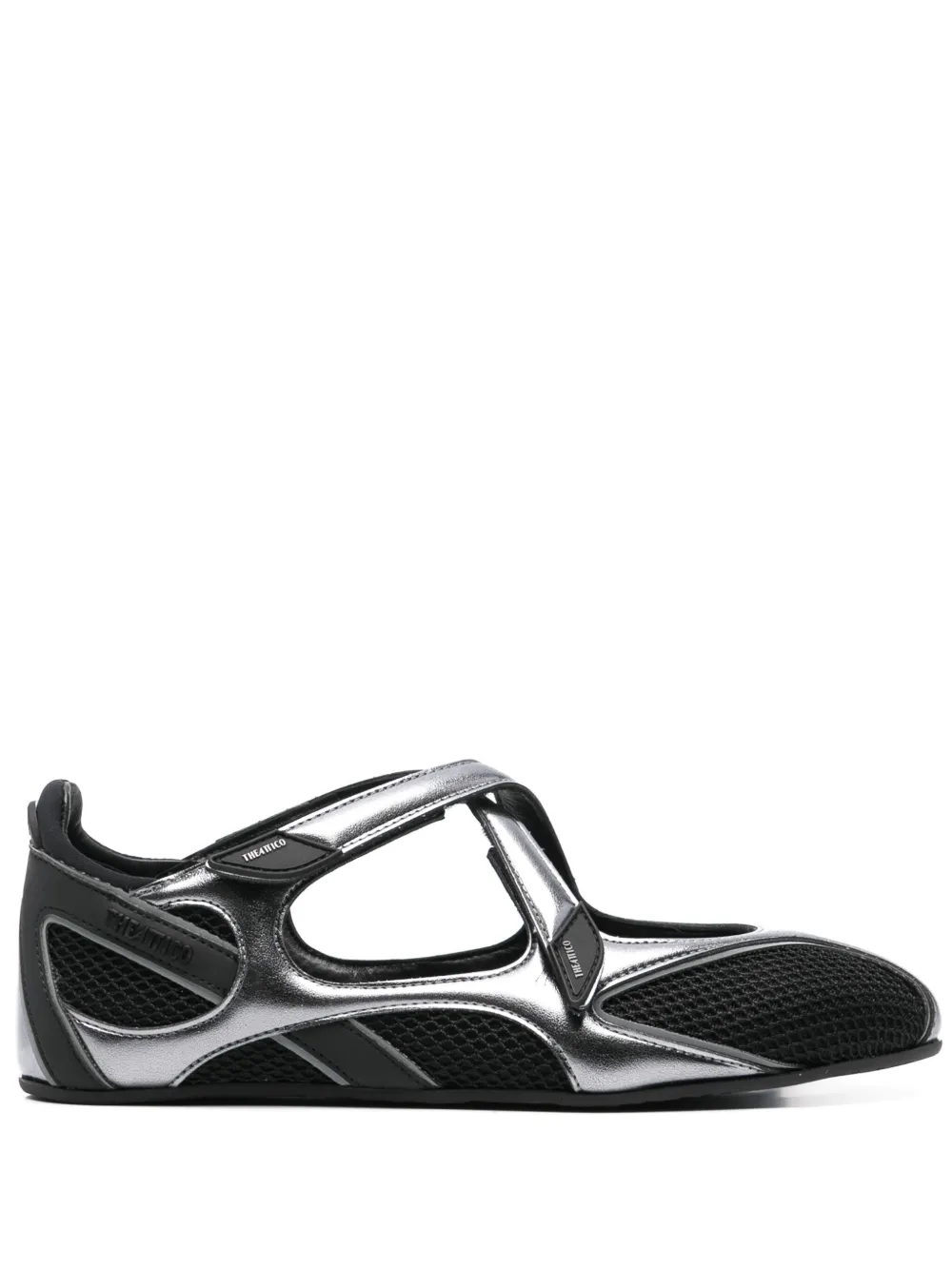 The Attico Floor 01 Mesh Strap Ballet Flats | 39