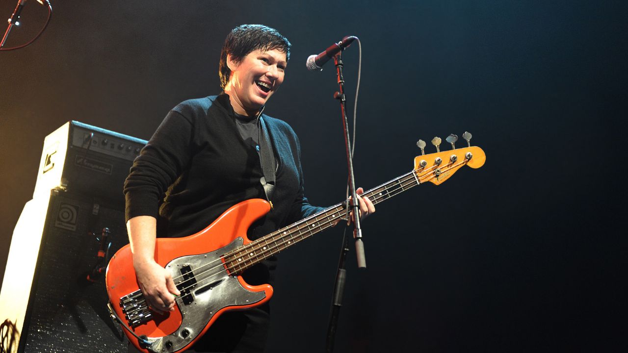 Kim Deal of The Pixies performs at Hollywood Palladium on November 4, 2009 in Hollywood, California