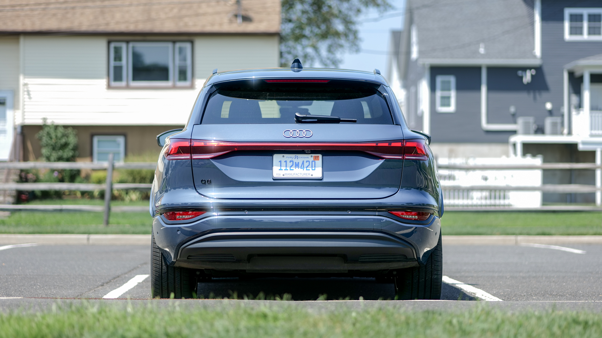 2025 Audi Q6 e-tron test drive.