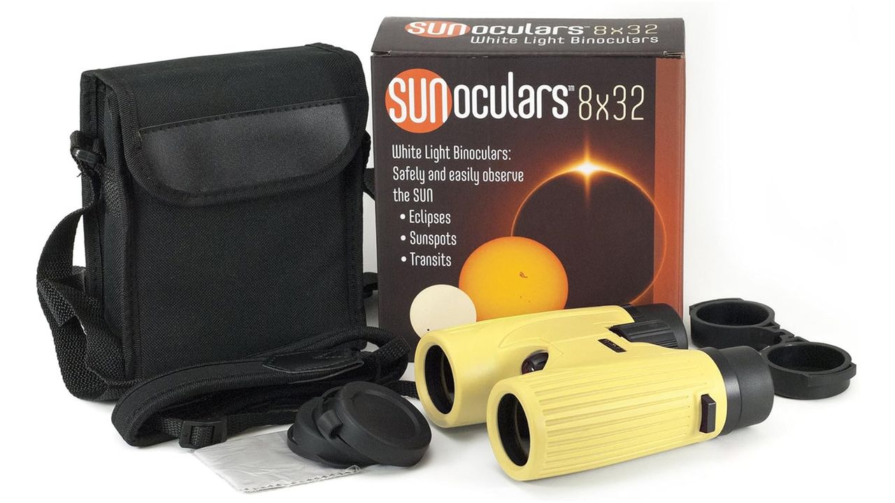Lunt 8x32 Sunoculars and accessories