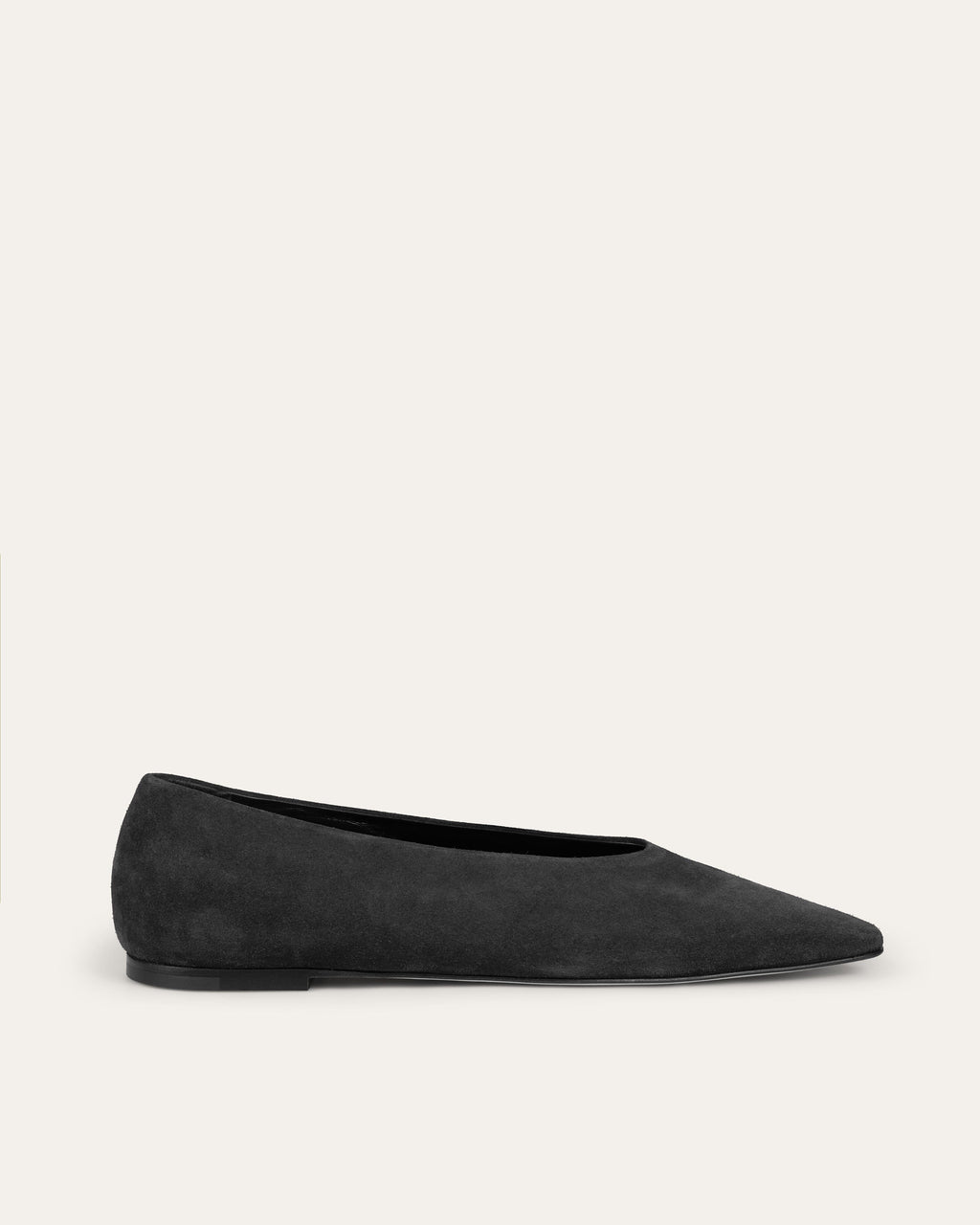 Topo Flat, Charcoal Suede