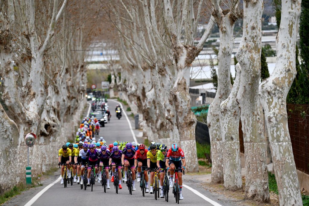 Peloton raced from from Puebla de Vcar to Roquetas de Mar