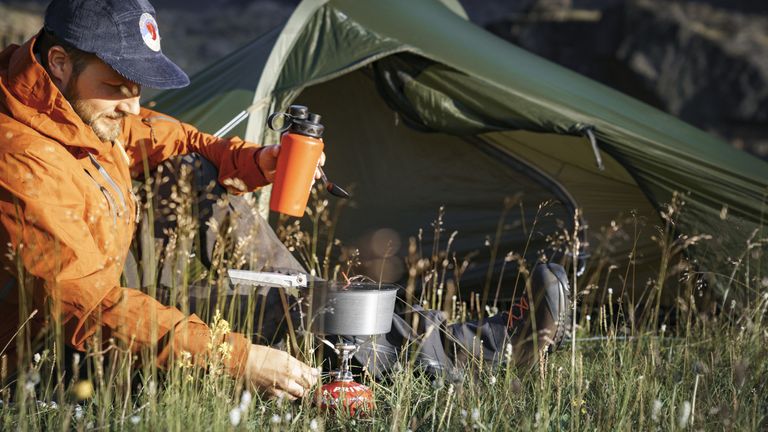 Need a camping stove for backpacking? This Primus stove is so tiny, it fits in your pocket