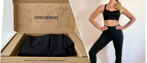 a photo of the Omorpho weighted leggings