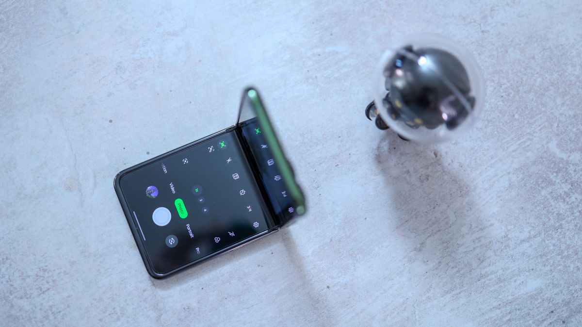 A photo of the Motorola Razr 50 Ultra