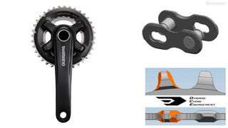 Shimano is expanding its 1x range as well as offering more chainring combinations for 2x11 and 3x10