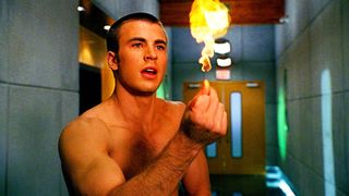 Chris Evans as Johnny Storm/Human Torch in Fantastic Four