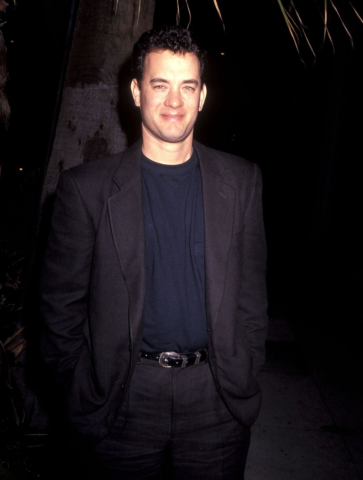 Tom Hanks attends Play performance of Twelfth Night 1991
