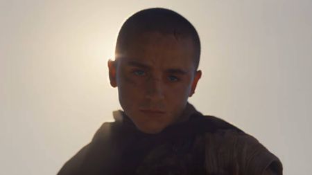 Timoth&eacute;e Chalamet as Paul Atreides in the Dune: Part Three trailer