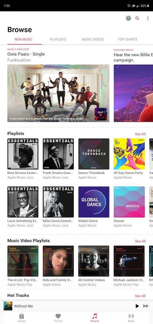 Apple Music for Android to finally get tablet support TechRadar