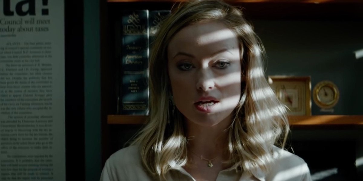 Olivia Wilde as Kathy Scruggs in Richard Jewell