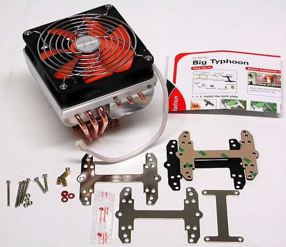 Thermaltake Big Typhoon 10 Mammoth CPU Coolers Size Does Matter