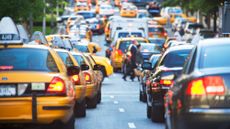 NYC traffic jam