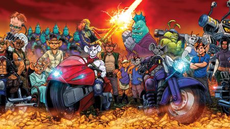 The Biker Mice From Mars.