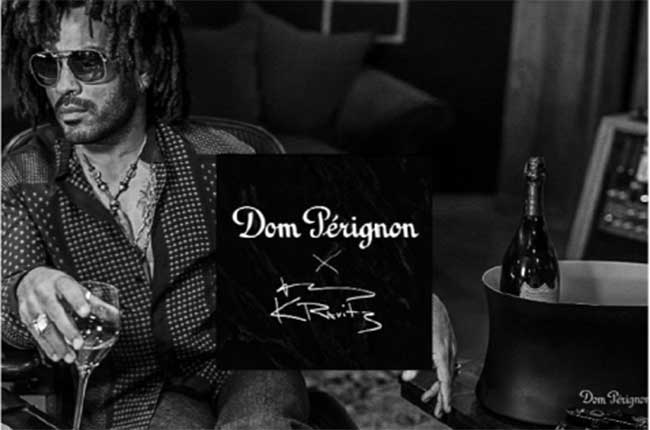 Dom P&eacute;rignon and Lenny Kravitz