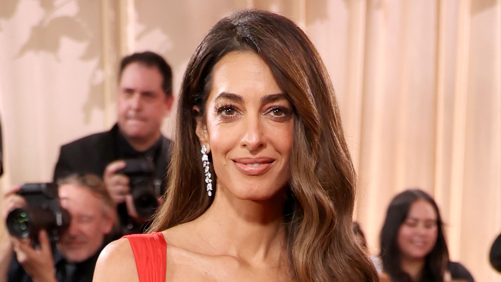 Amal Clooney at the 83rd annual Golden Globe Awards on January 11, 2026