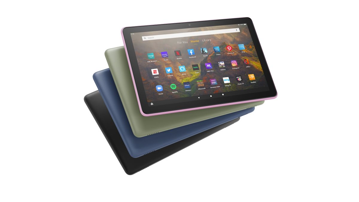 Four Fire HD 10 tablets 