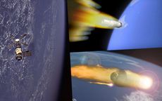 Falling space stations