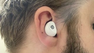 SteelSeries Arctis GameBuds in my ear