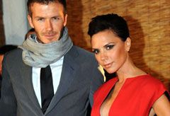 Victoria Beckham and David Beckham, Celebrity Photos, Fashion, Marie Claire