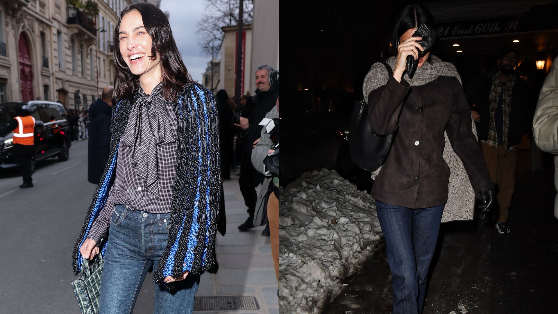 No, Not Trainers—Stove Pipe Jeans Look Chicest With These Two Shoe Trends Instead