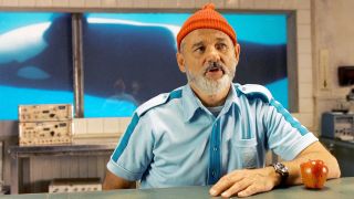 Bill Murray in The Life Aquatic, a Wes Anderson film.