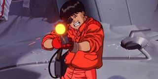 Akira Shōtarō Kaneda holding gun