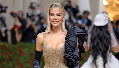 Khloé Kardashian attends The 2022 Met Gala Celebrating &quot;In America: An Anthology of Fashion&quot; at The Metropolitan Museum of Art on May 02, 2022 in New York City