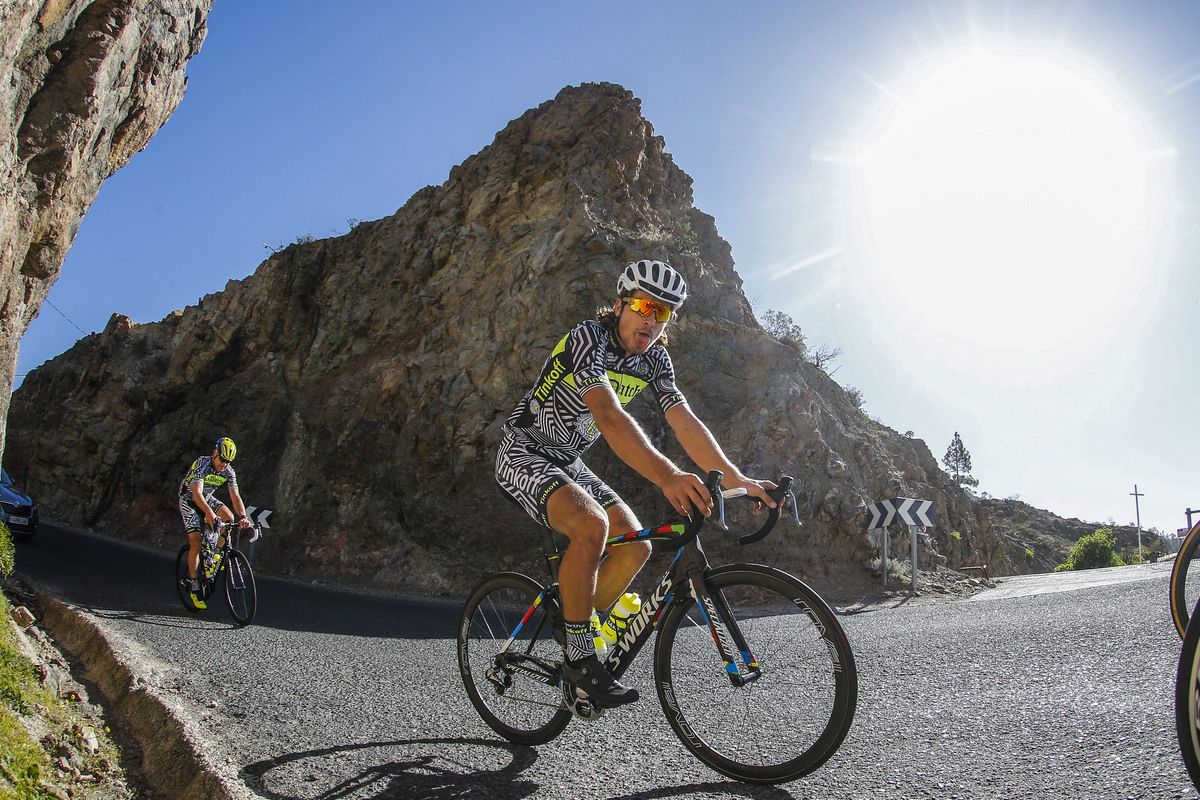 Peter Sagan on the bike