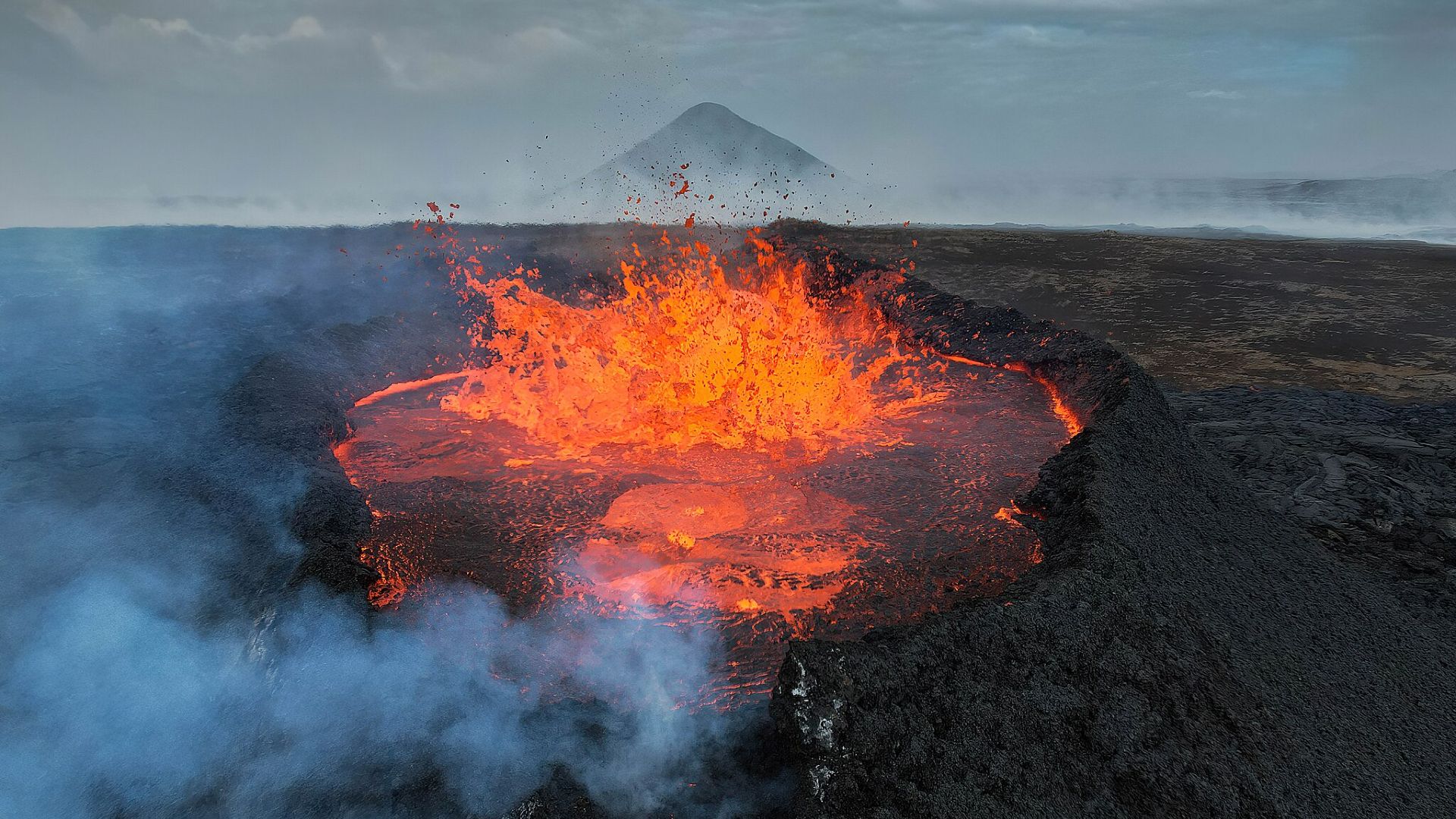A massive eruption 74,000 years ago affected the whole planet
