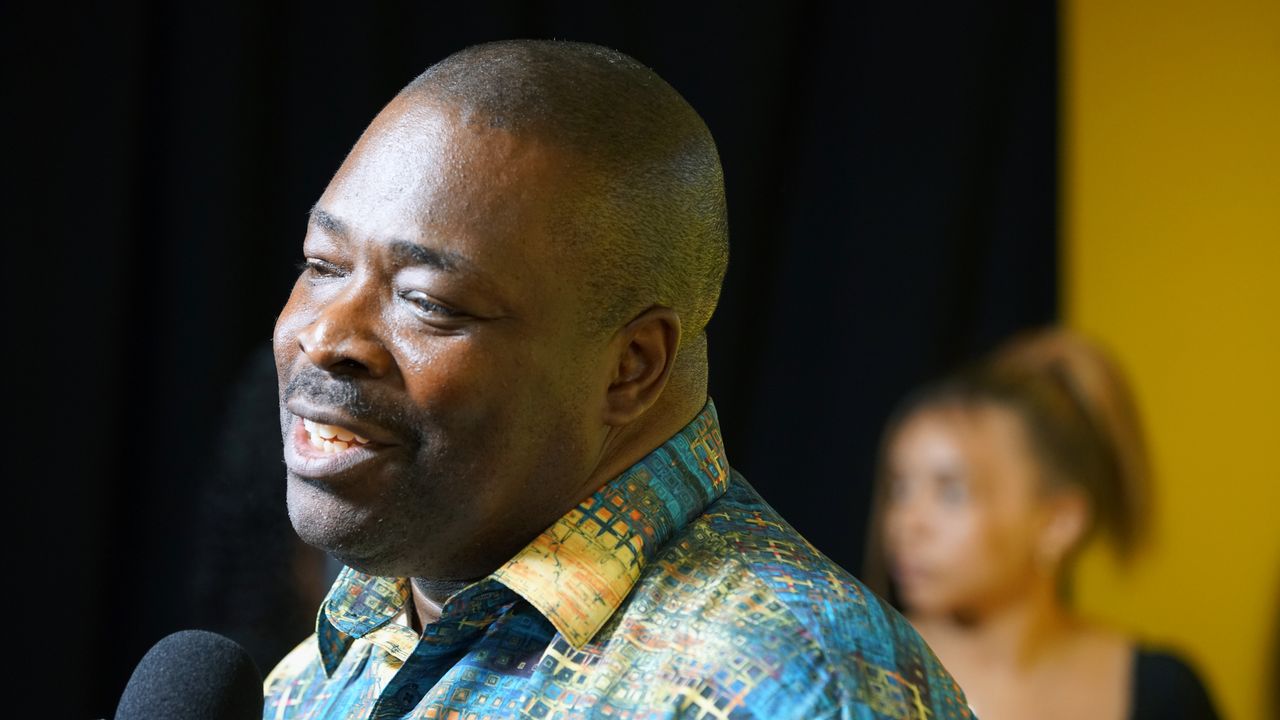 Reginald Ballard at Martin: The Reunion red carpet event