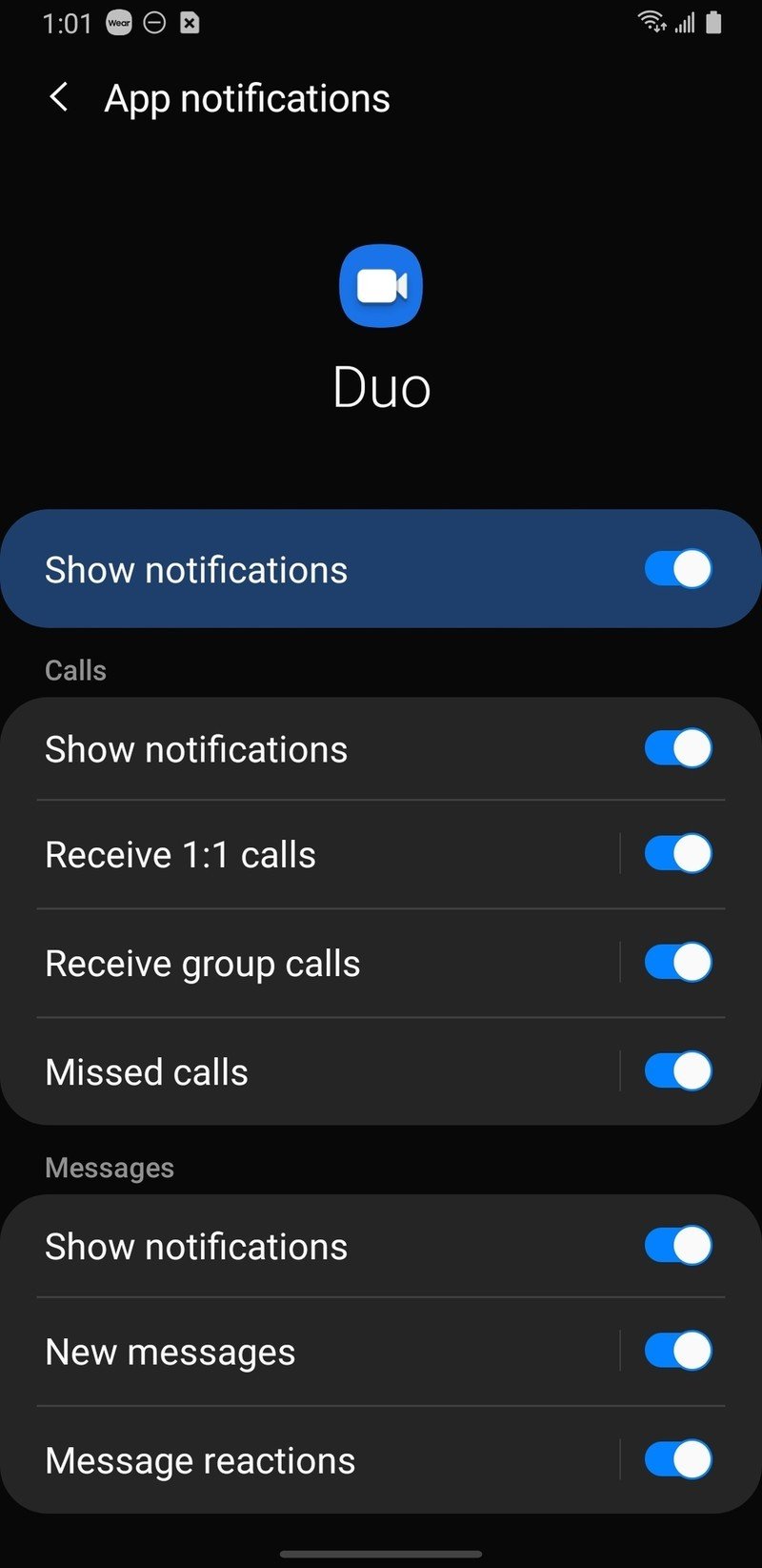Google Duo Notifications 1